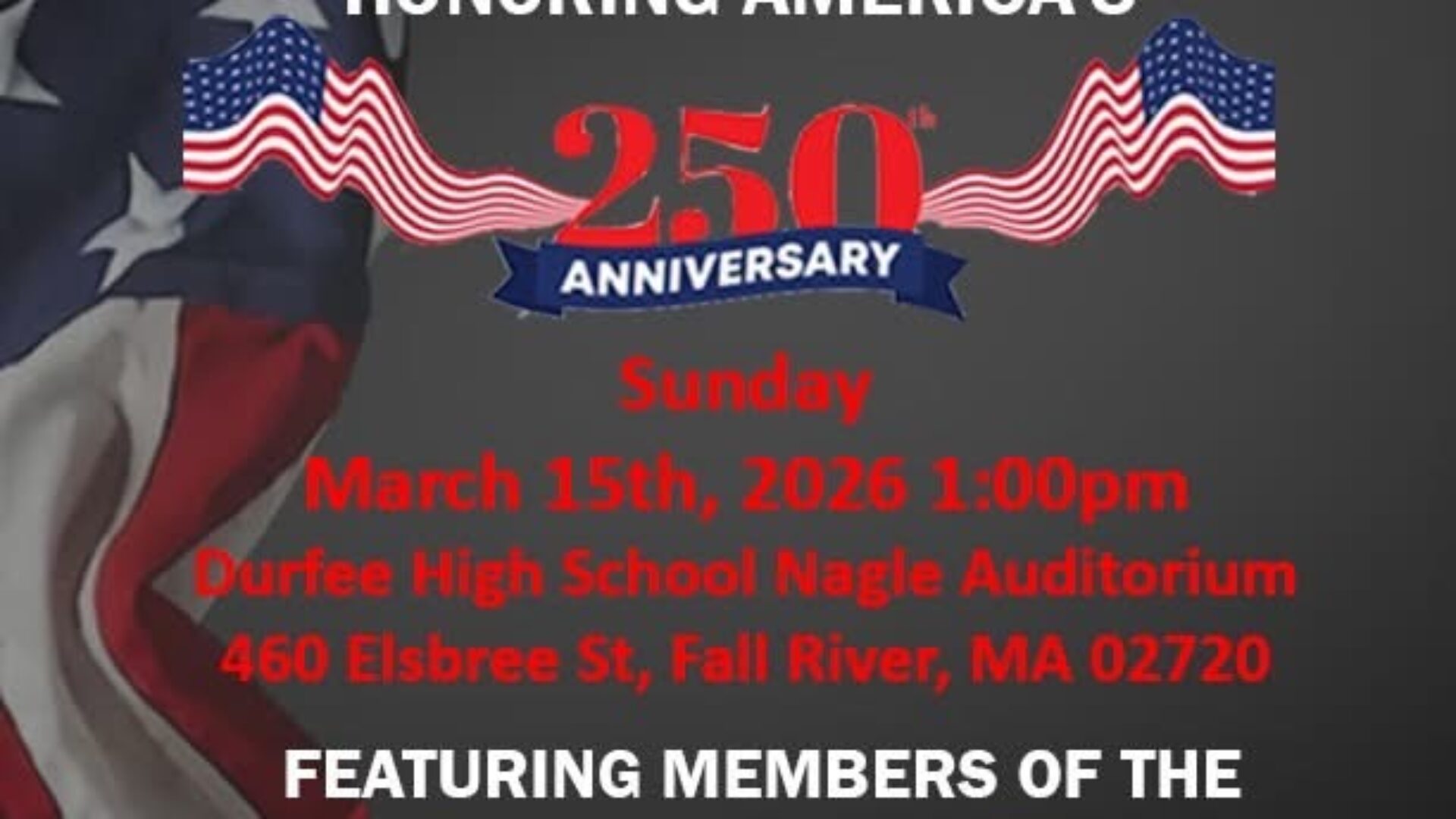 Festival de bandas celebra os 250 anos dos Estados Unidos em Fall River (audio)