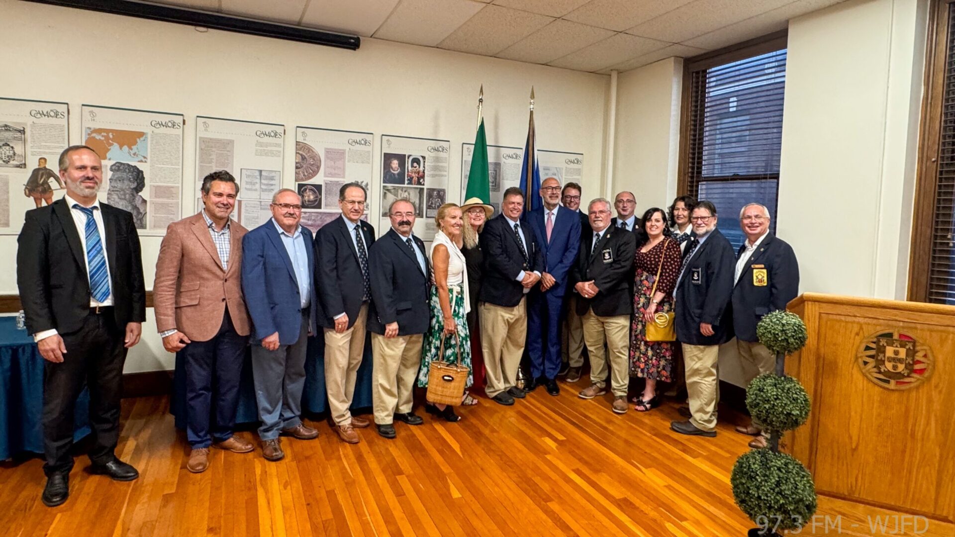 Embaixador de Portugal em Washington, Francisco Duarte Lopes, foi recebido no consulado de New Bedford