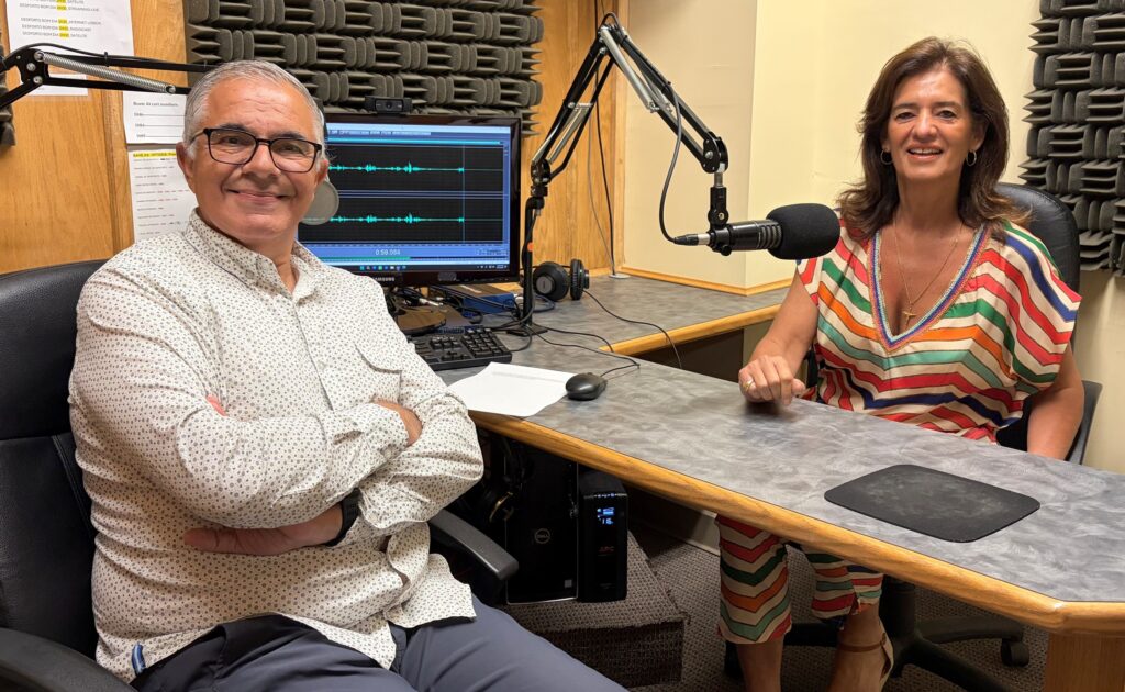 Francisco Resendes e a Dra. Rubina Leal