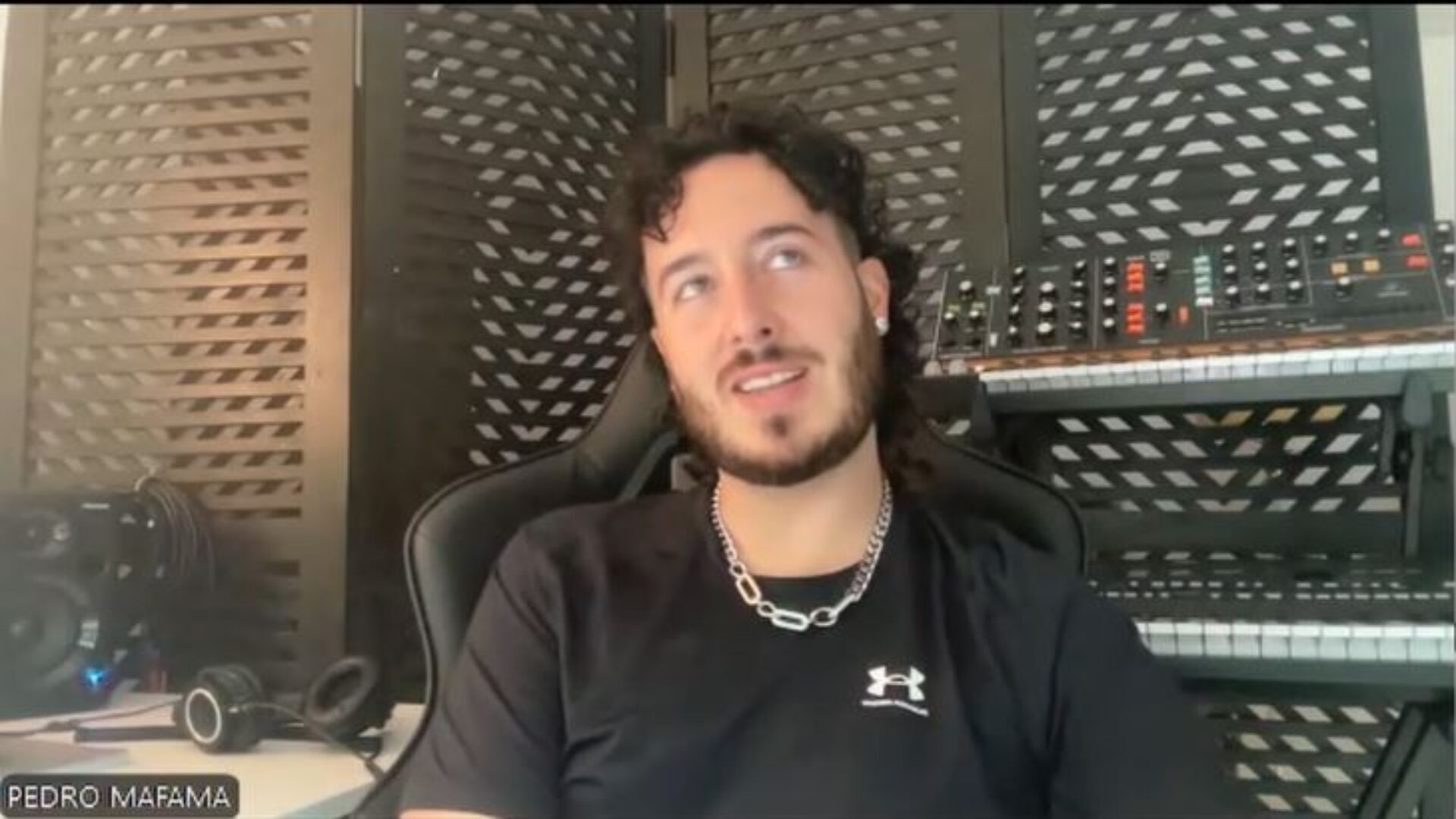 Pedro Mafama em entrevista